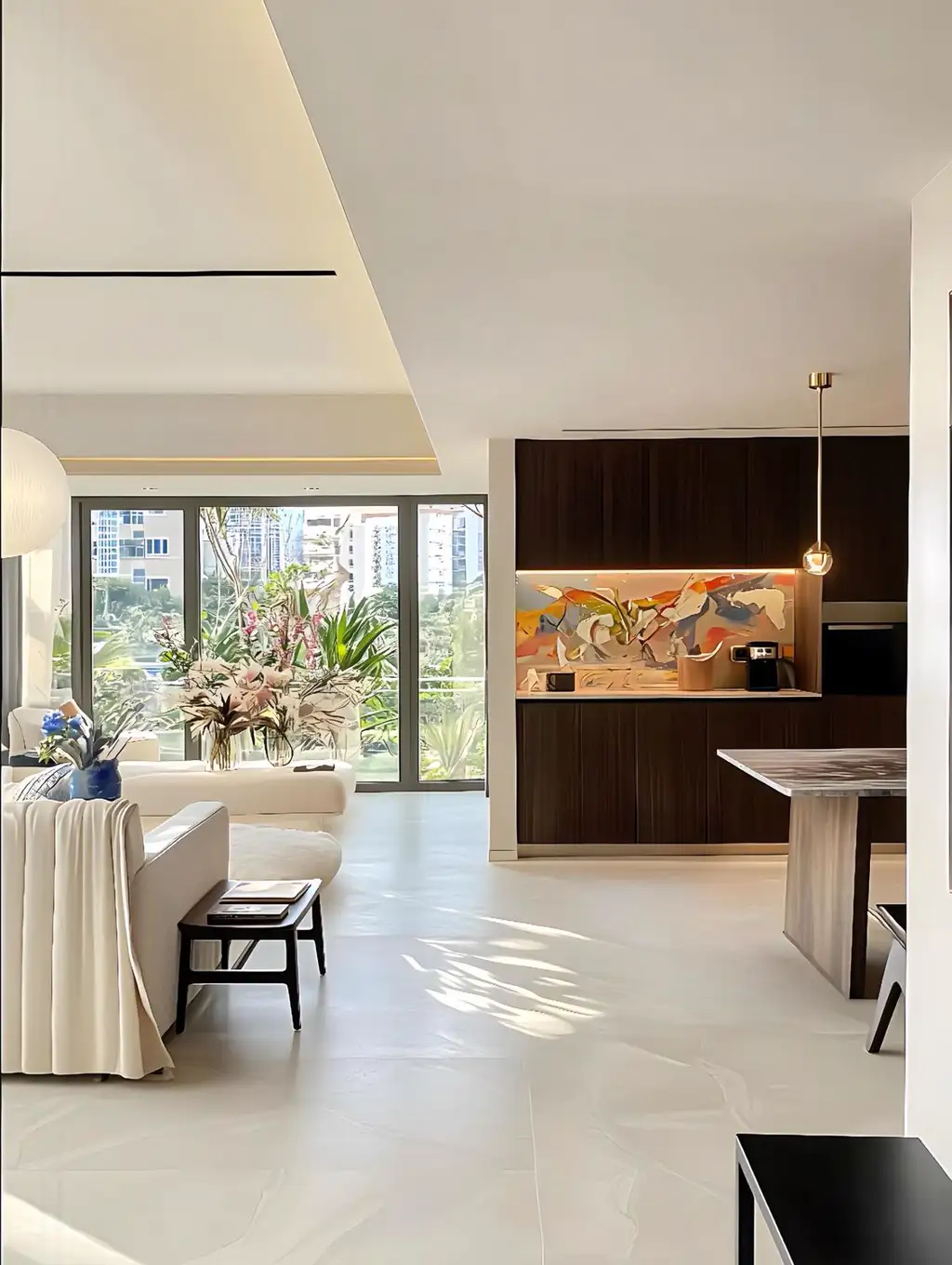 Natural Wood Interior Rendering 15, interior view 6