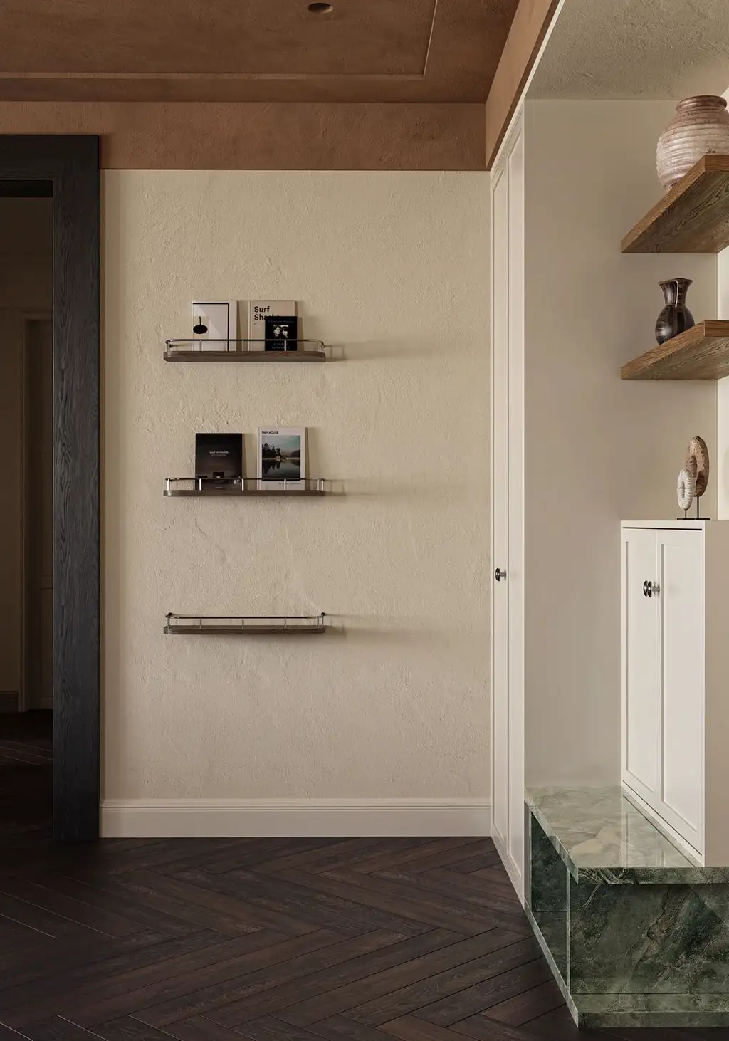 Natural Wood Interior Rendering 16, interior view 13