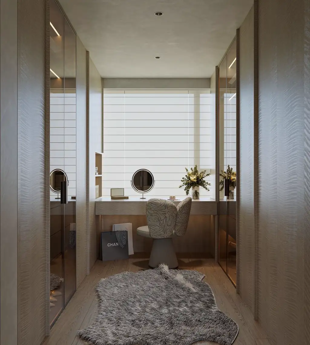 Light Luxury Interior Rendering 09, interior view 9
