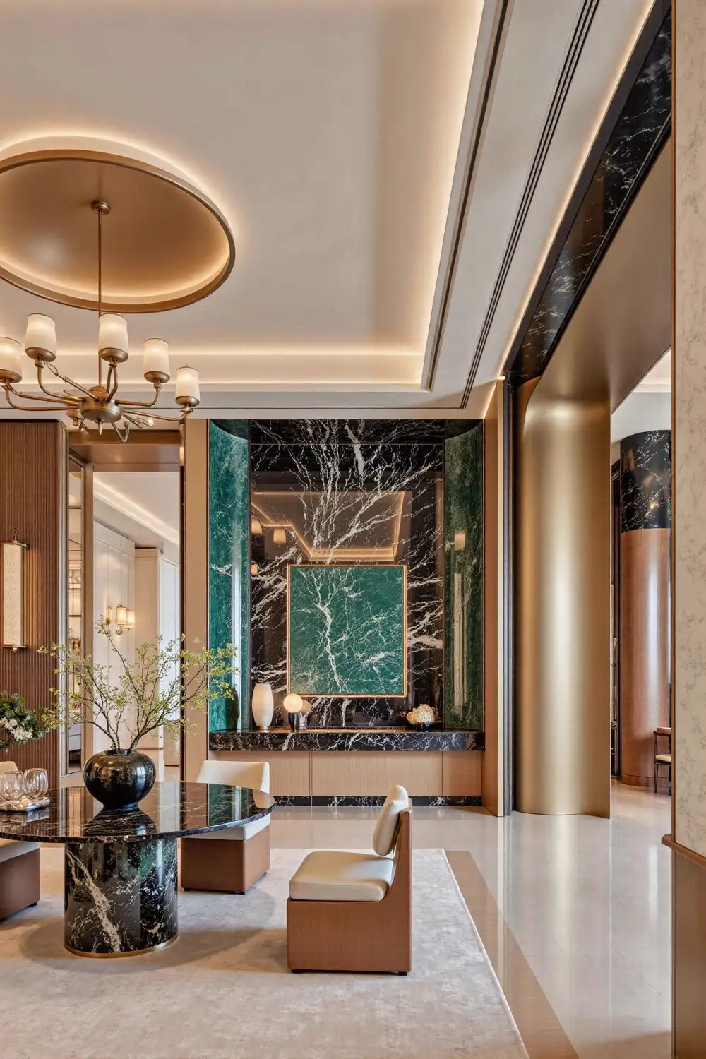 Light Luxury Interior Rendering 12, interior view 6