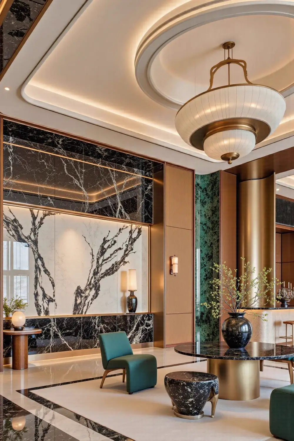 Light Luxury Interior Rendering 12, interior view 8