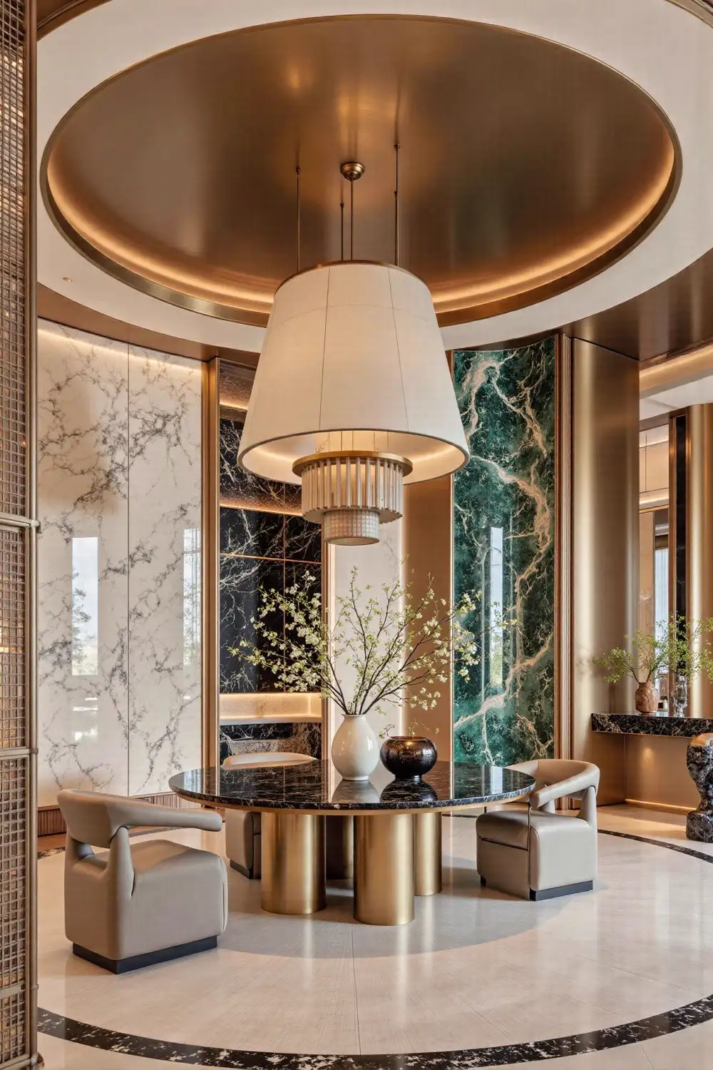 Light Luxury Interior Rendering 12, interior view 9