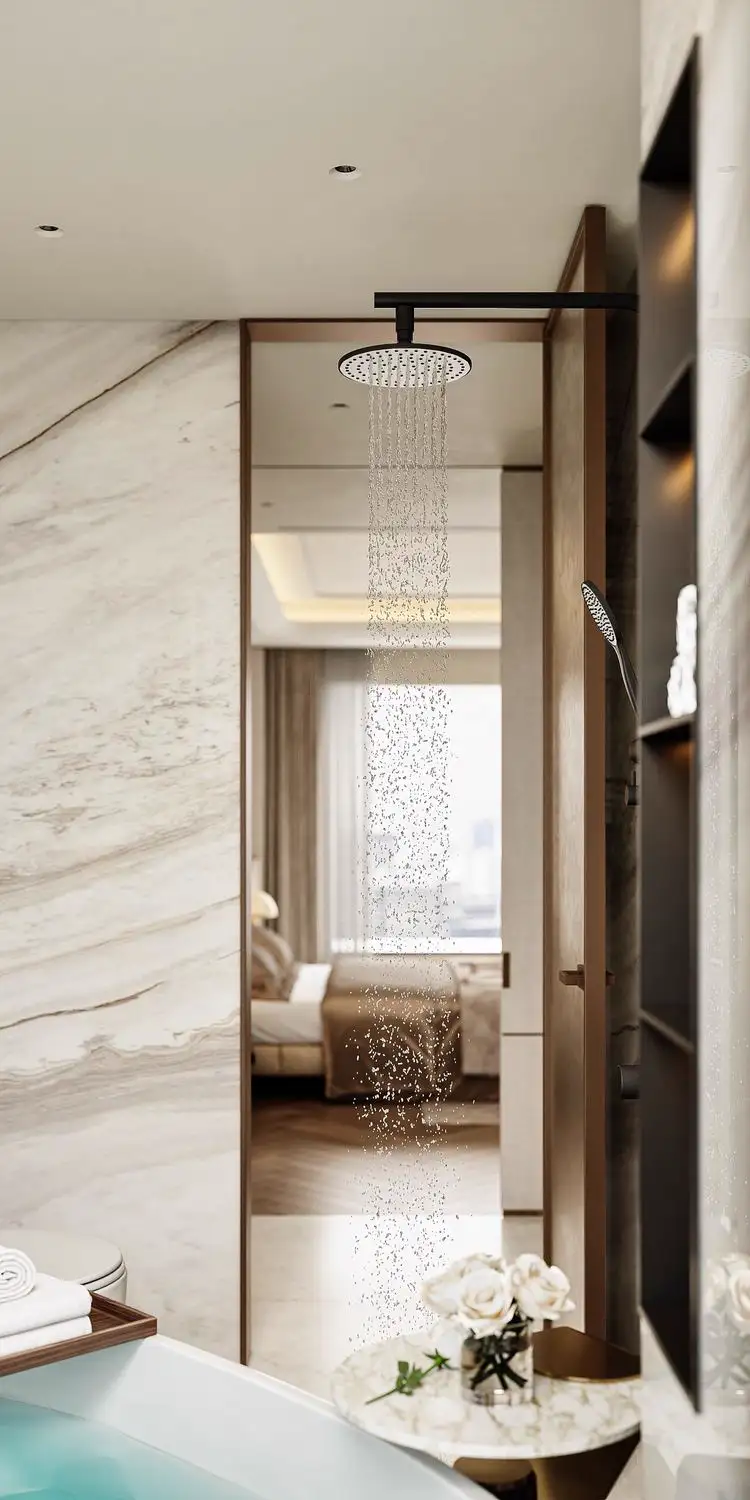 Italian Light Luxury Interior Rendering 09, interior view 17