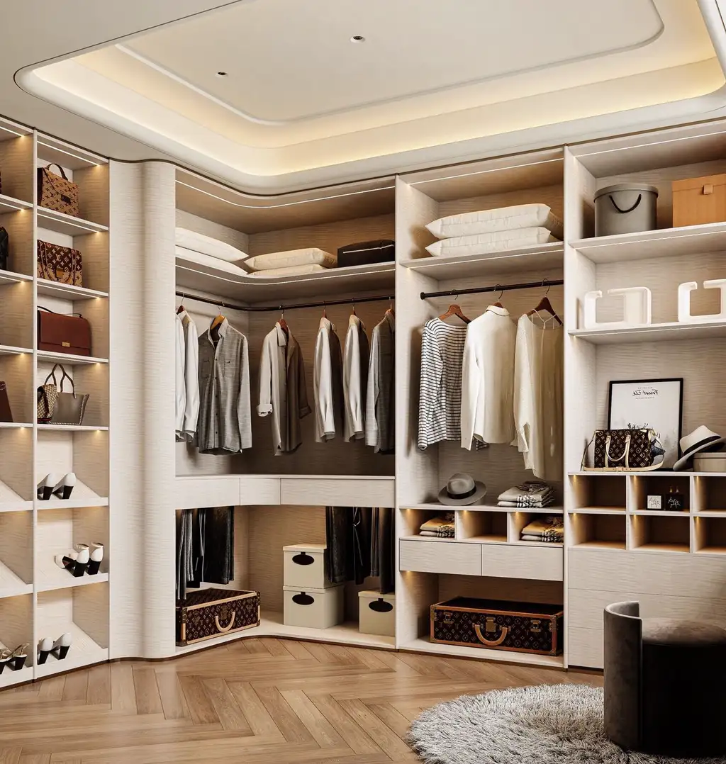 Italian Light Luxury Interior Rendering 09, interior view 20