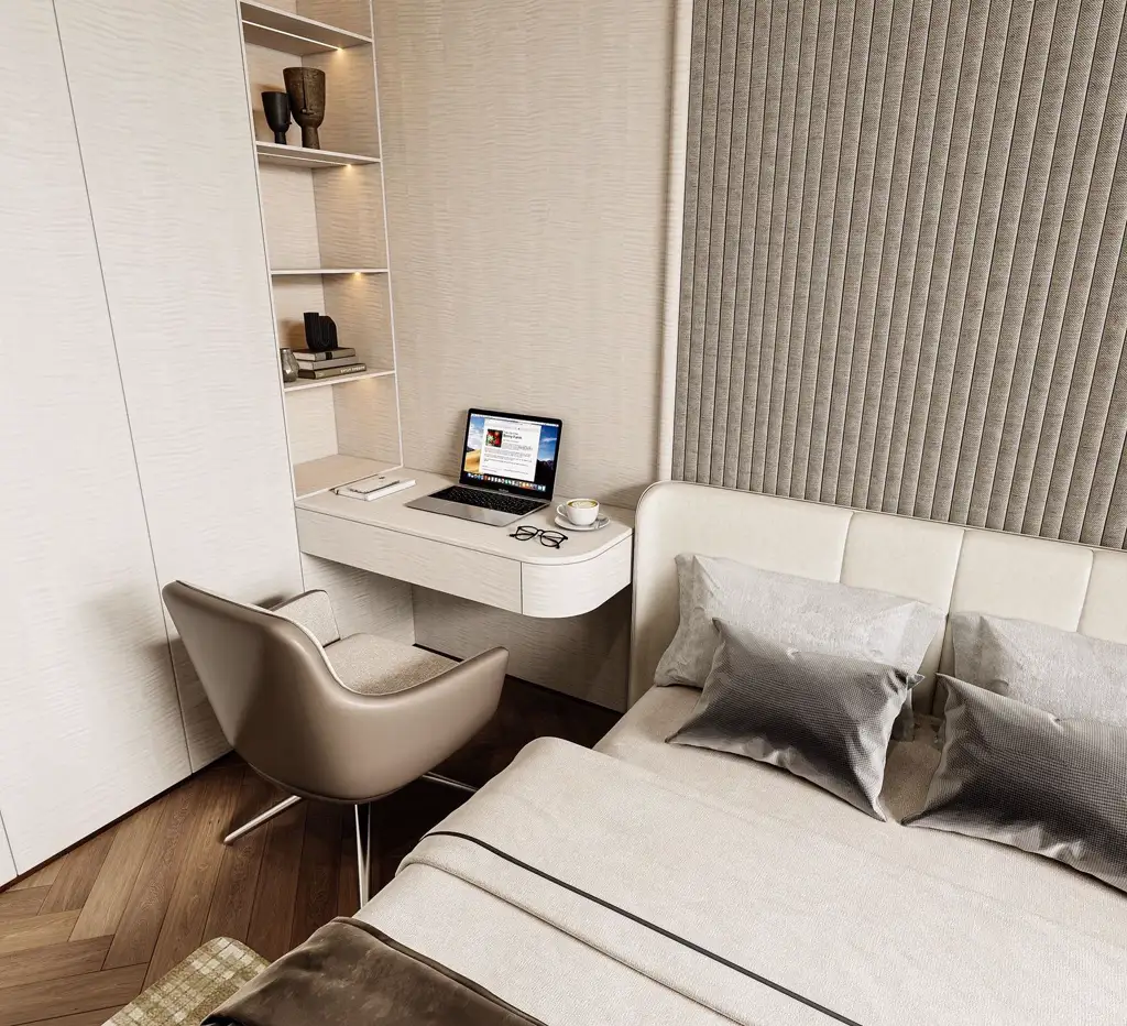 Italian Light Luxury Interior Rendering 09, interior view 23