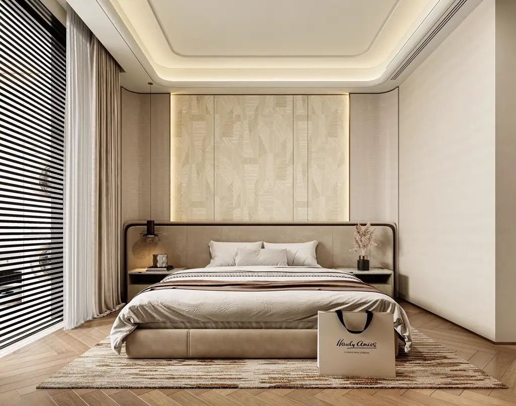 Italian Light Luxury Interior Rendering 09, interior view 25