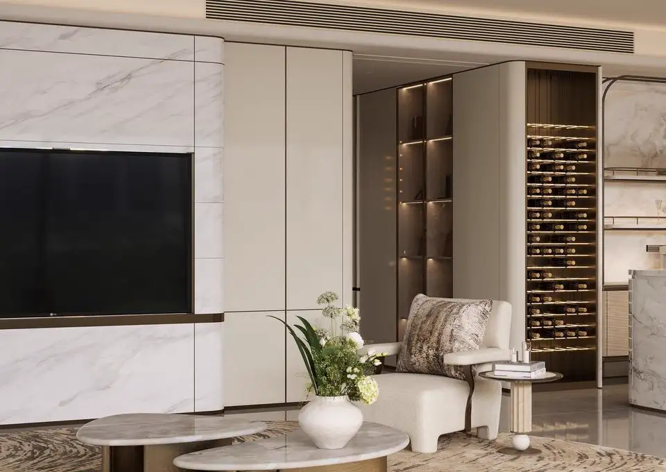 Italian Light Luxury Interior Rendering 10 cover rendering