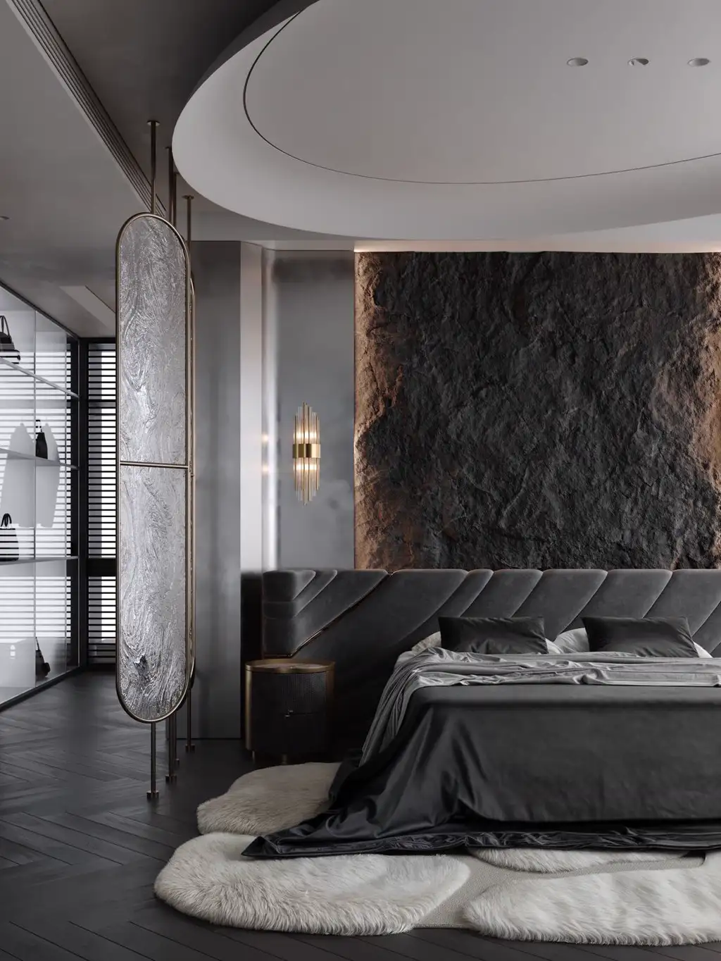 Double-height Villa Rendering 12, interior view 11