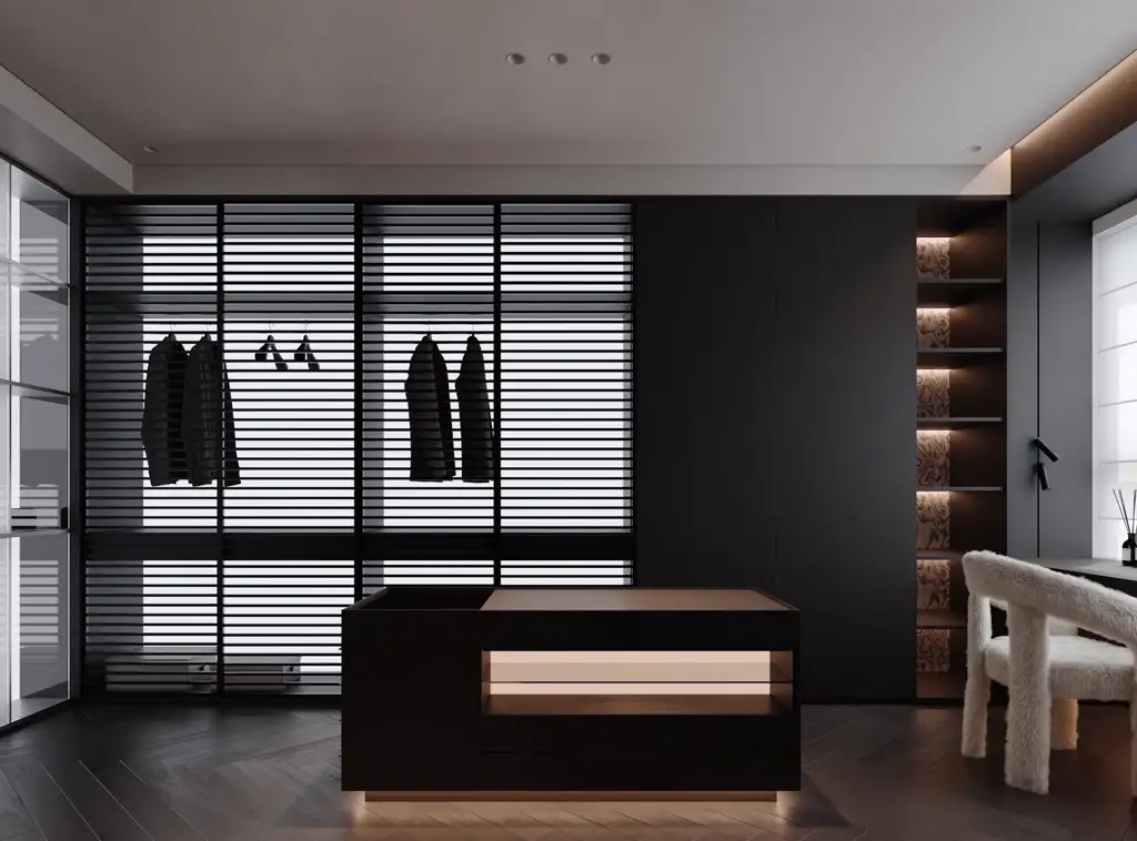 Double-height Villa Rendering 12, interior view 14