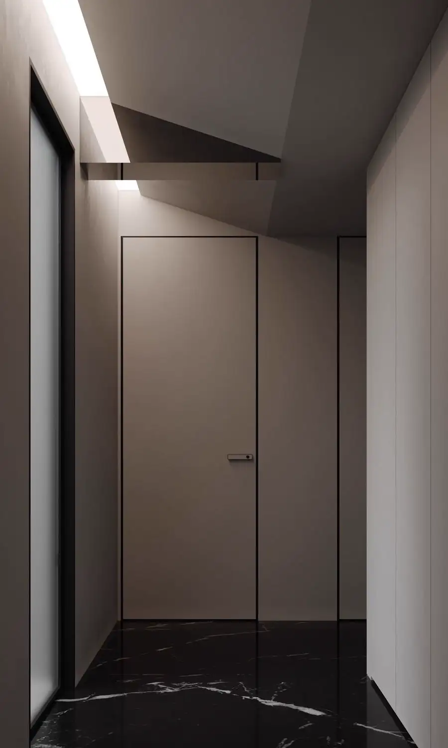 Double-height Villa Rendering 12, interior view 15