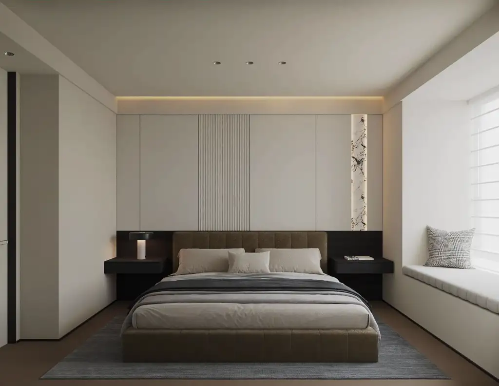 Italian Minimal Interior Rendering 22, interior view 12