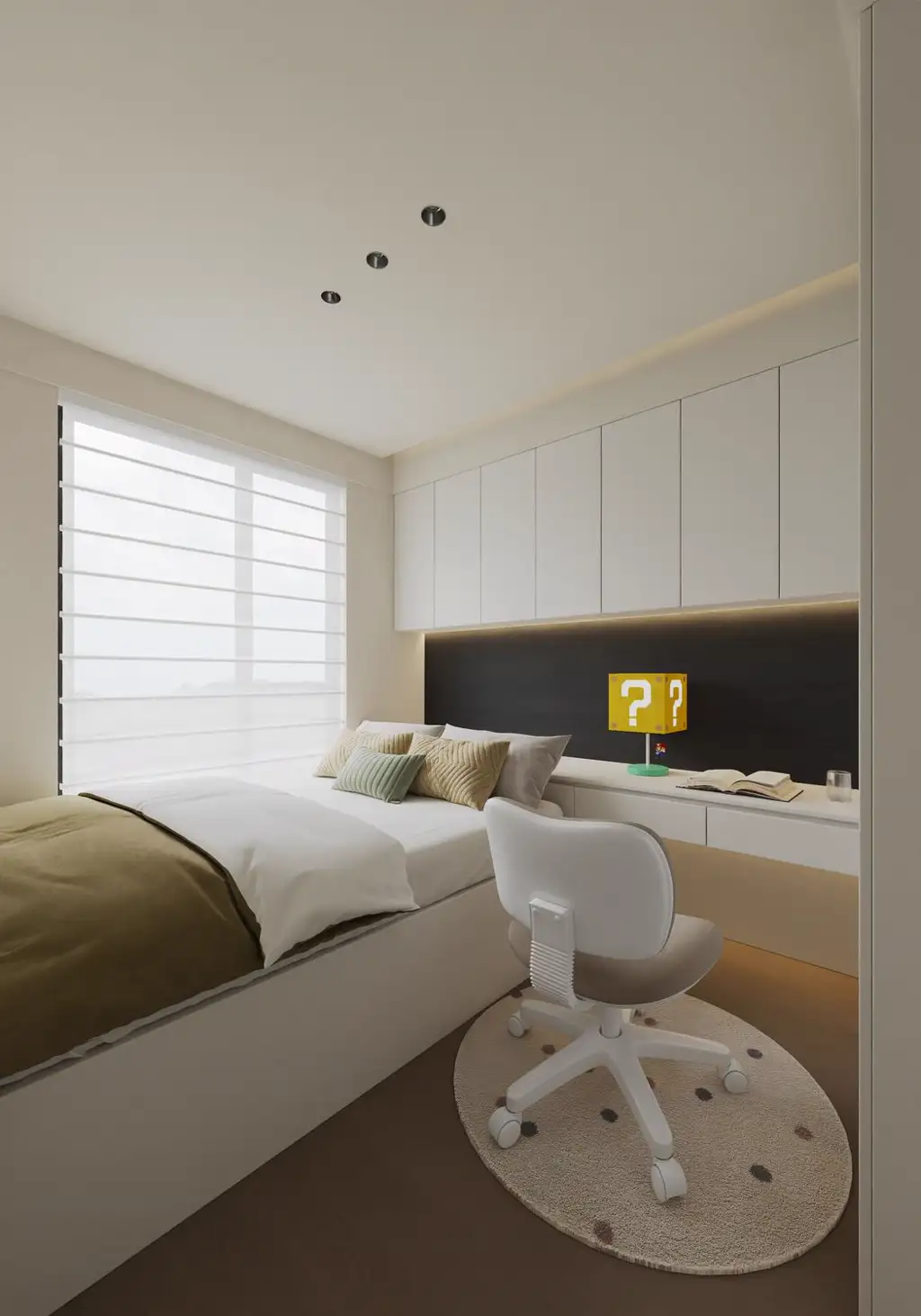 Italian Minimal Interior Rendering 22, interior view 16