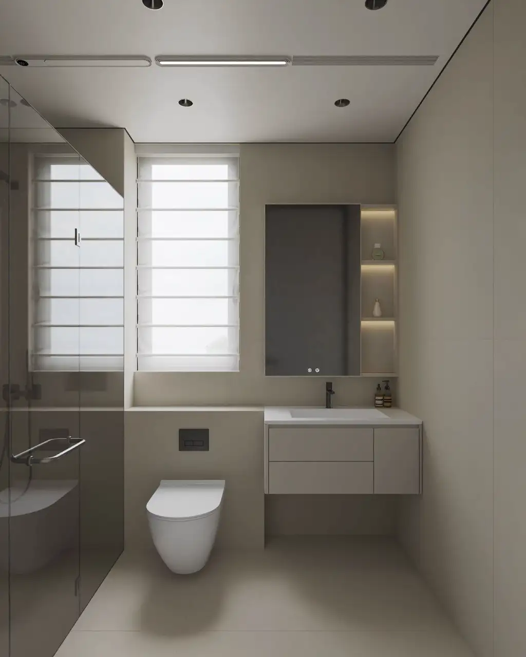 Italian Minimal Interior Rendering 22, interior view 19