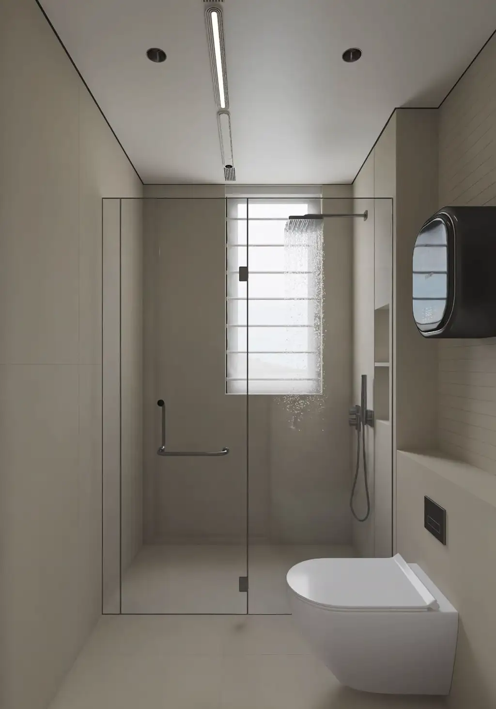 Italian Minimal Interior Rendering 22, interior view 20