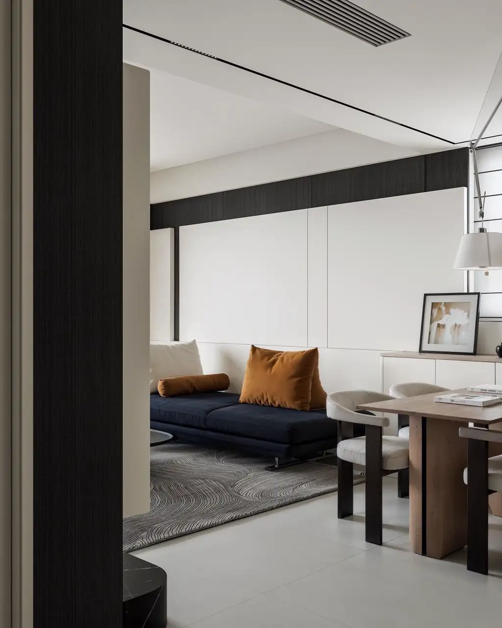 Italian Minimal Interior Rendering 23, interior view 3
