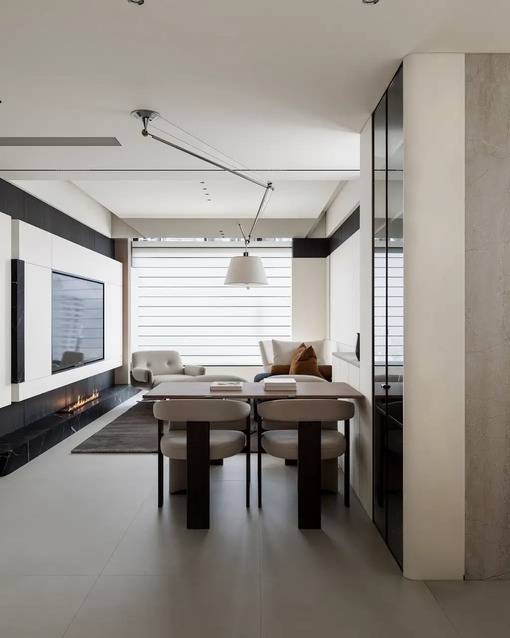 Italian Minimal Interior Rendering 23, interior view 4