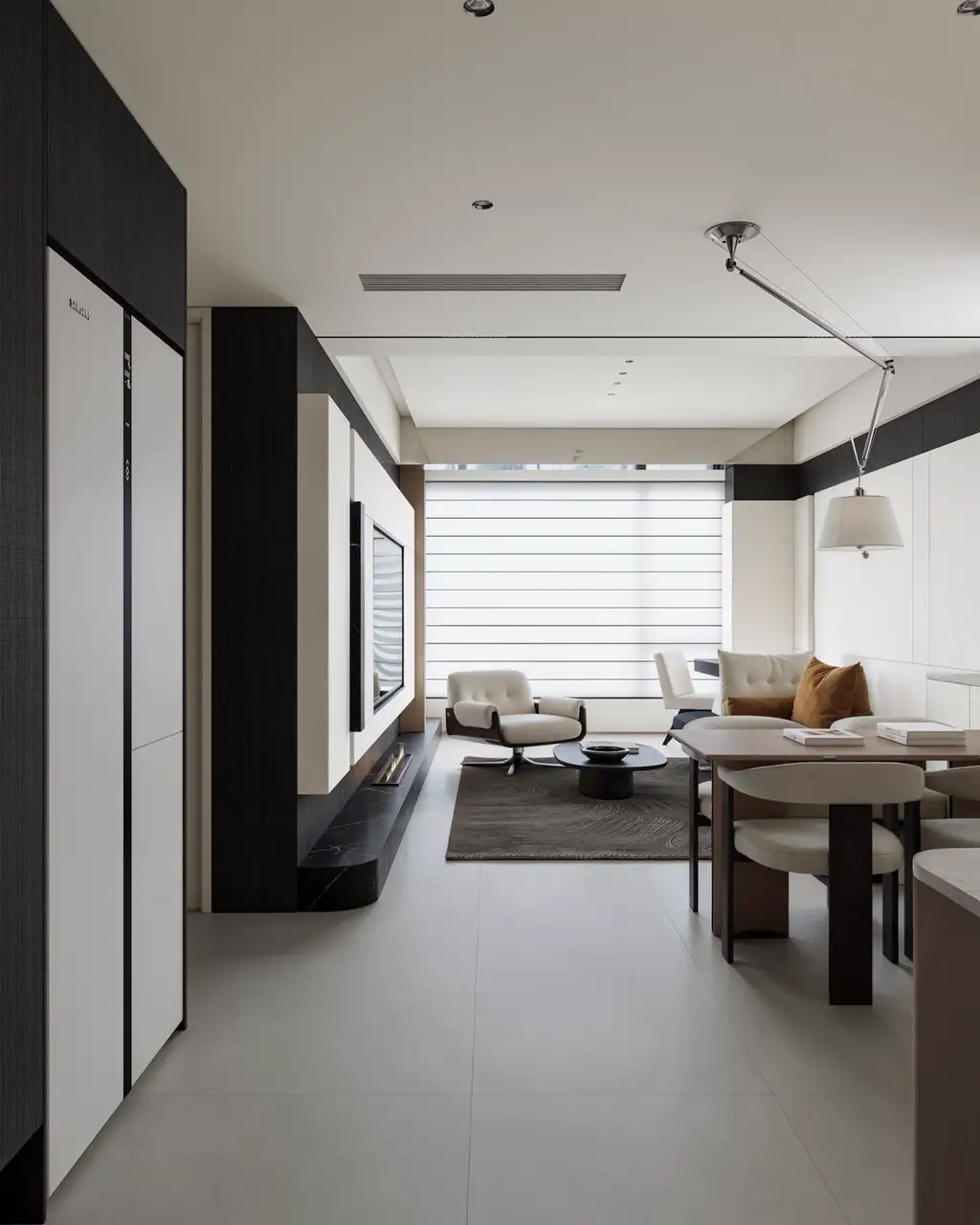 Italian Minimal Interior Rendering 23, interior view 5