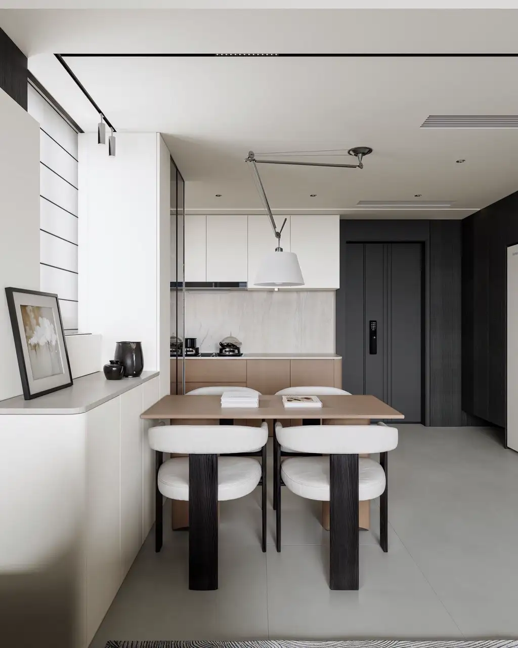 Italian Minimal Interior Rendering 23, interior view 6