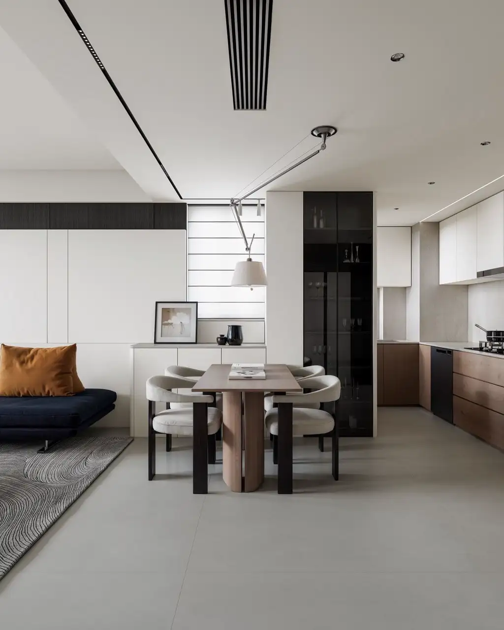 Italian Minimal Interior Rendering 23, interior view 7